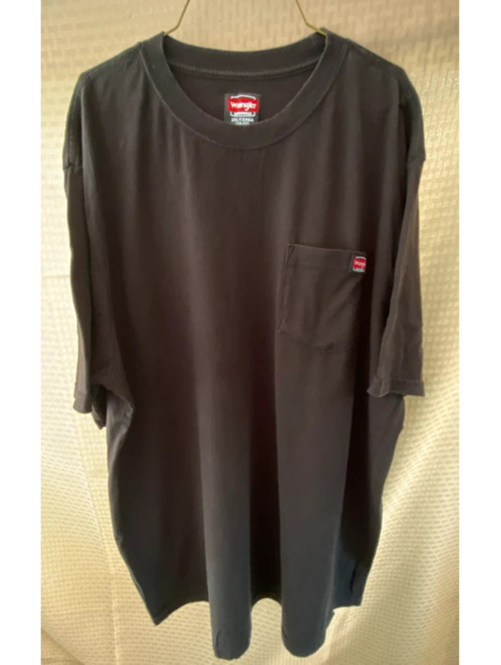 Wrangler Workwear Mens Black T-Shirt Size 2XL